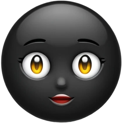 Pílula preta emoji