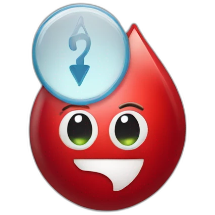blood donation emoji