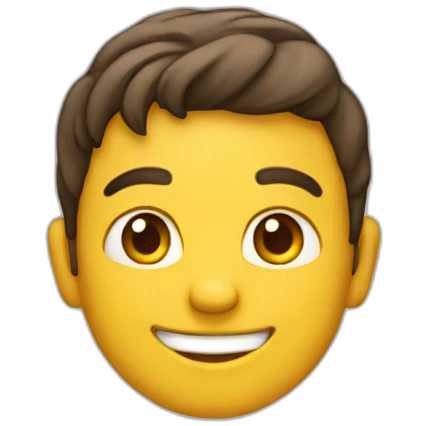 Joy boy señalando emoji