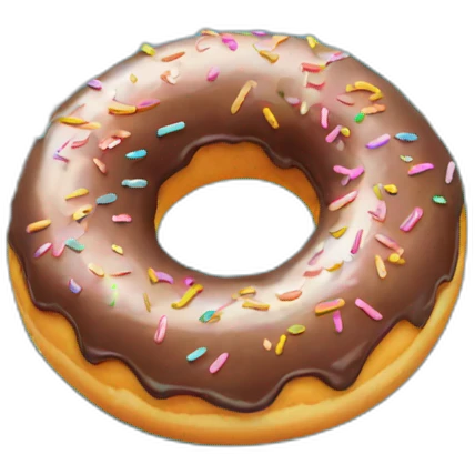 Donut island emoji