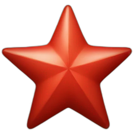 Red star PT emoji