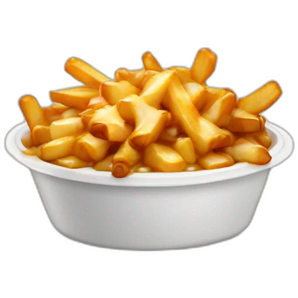 Poutine emoji