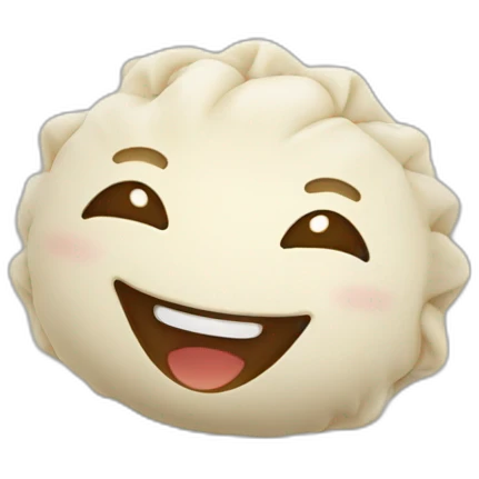 laughing-dumpling emoji
