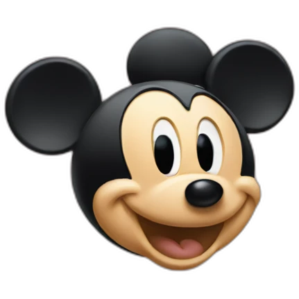 Mickey mouse emoji