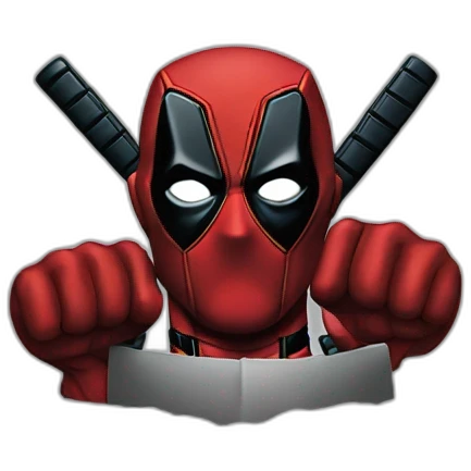 Deadpool marvel emoji