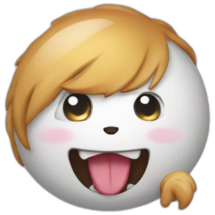 Mewing emoji