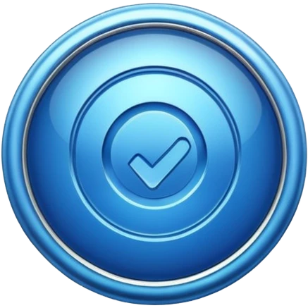 blue verification badge emoji