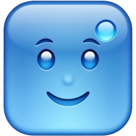 Blue check emoji
