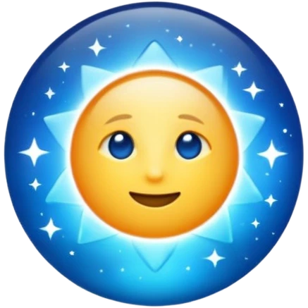 Étoile bleu emoji