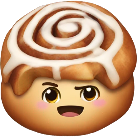 Cinnamon roll emoji