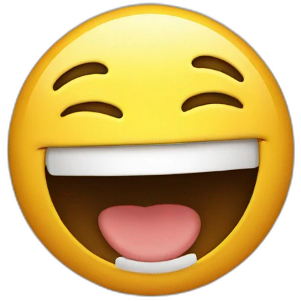Laughing  emoji