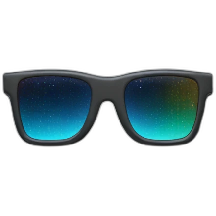 3d glasses emoji
