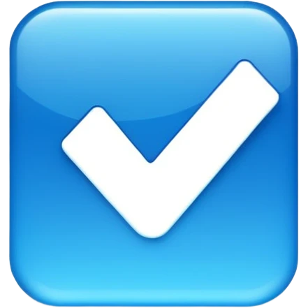 Instagram blue tik emoji