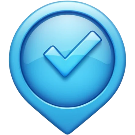 Blue checkmark emoji