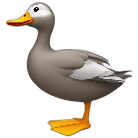 Tipsy duck animation emoji