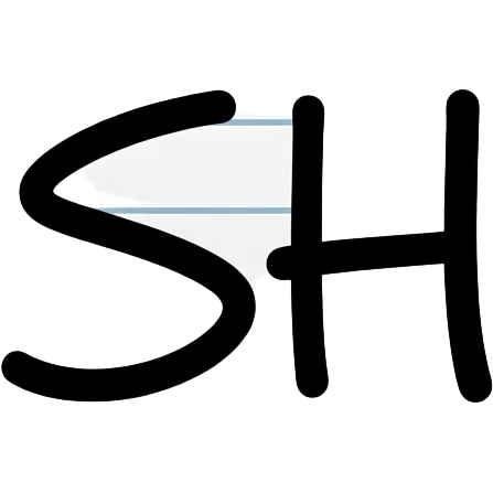 " SH" written emoji