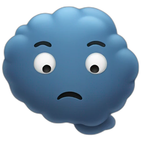 thinking blob emoji