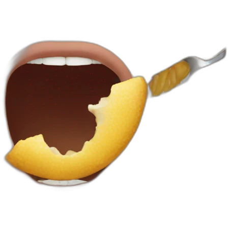 Bite emoji