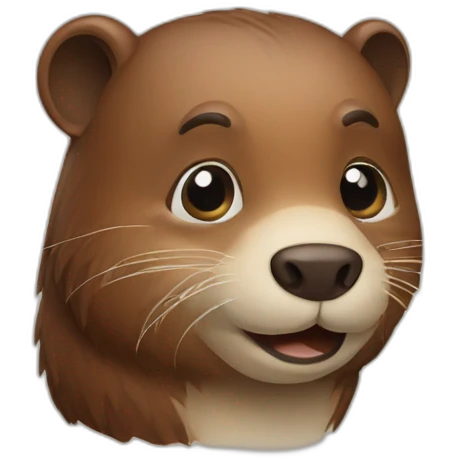 smart beaver emoji