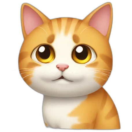 shy cat emoji