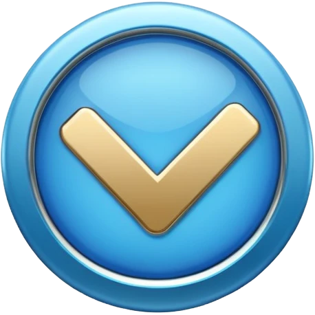 Check verificado de cuenta emoji
