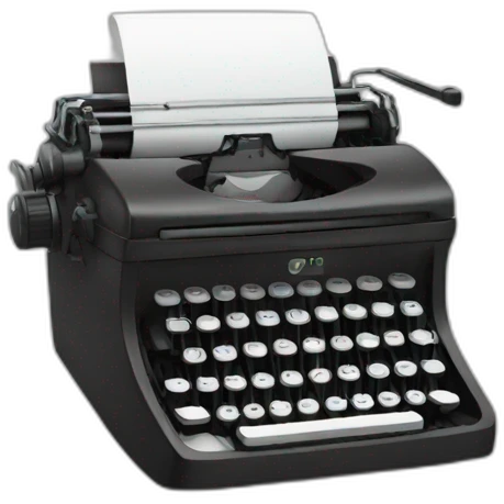 ai-typewriter emoji