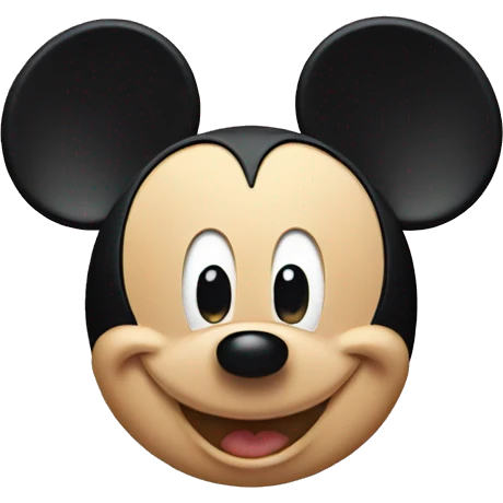 Mickey Mouse emoji