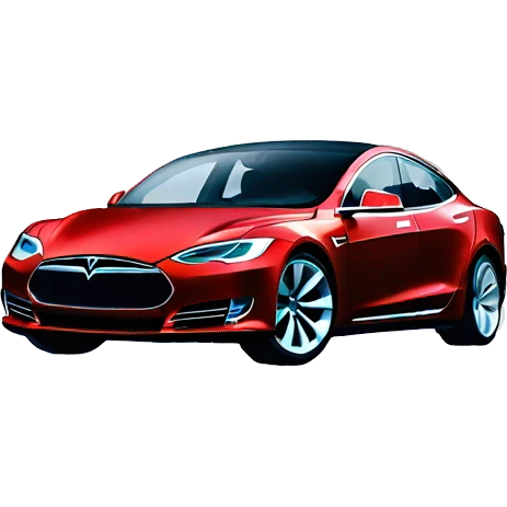 Tesla's cold tech charm emoji
