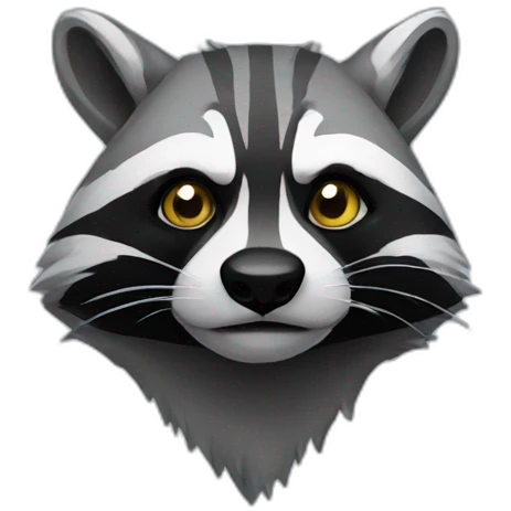 cyber raccoon emoji