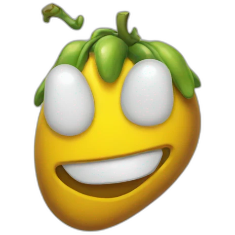graffiti bean emoji