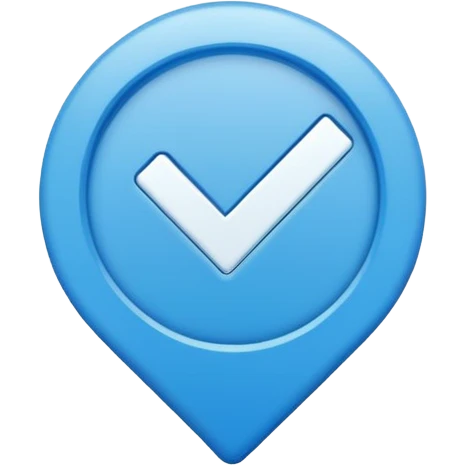 Mavi tık emoji