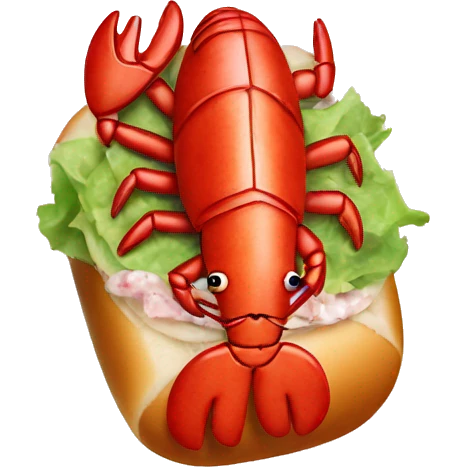 Lobster roll emoji