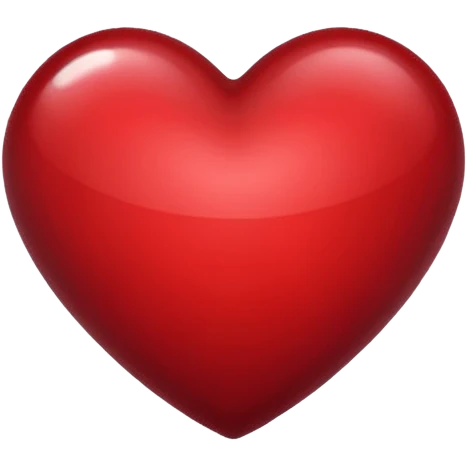 bordeux heart emoji