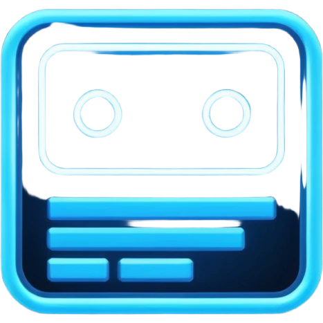 neon computer code script emoji