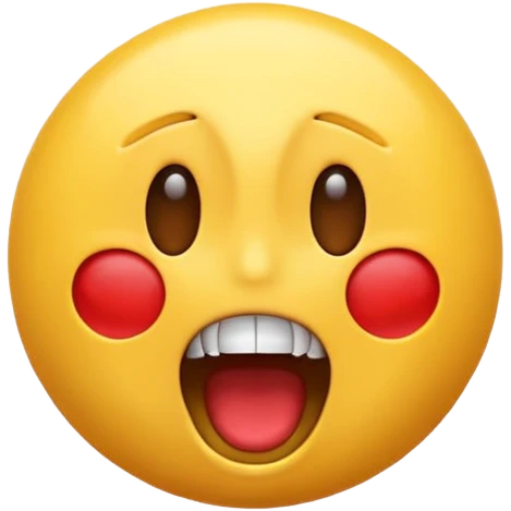 a Screaming emoji saying PRESS E and it should say it in the emoji to PRESS E emoji