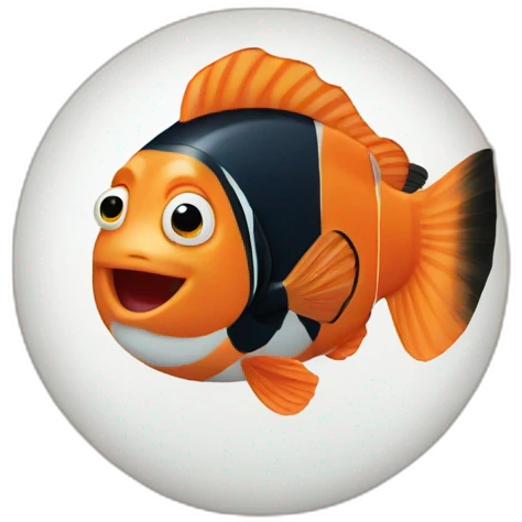 nemo-sushi emoji