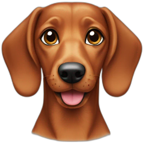 Teckel emoji
