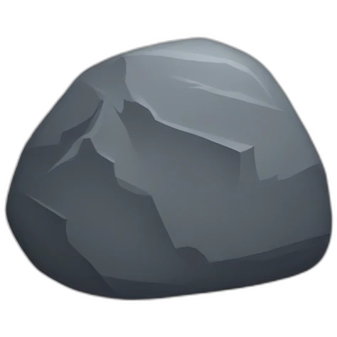 Rock emoji
