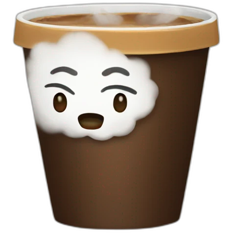 coffee fart emoji