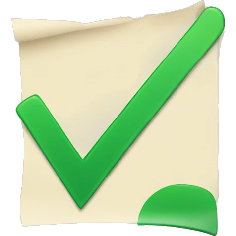check mark emoji | AI Emoji Generator