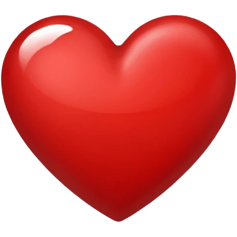 Painted heart emoji