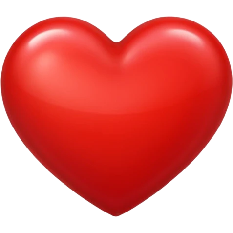 coeur rouge emoji