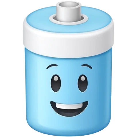 A roll of dental floss emoji