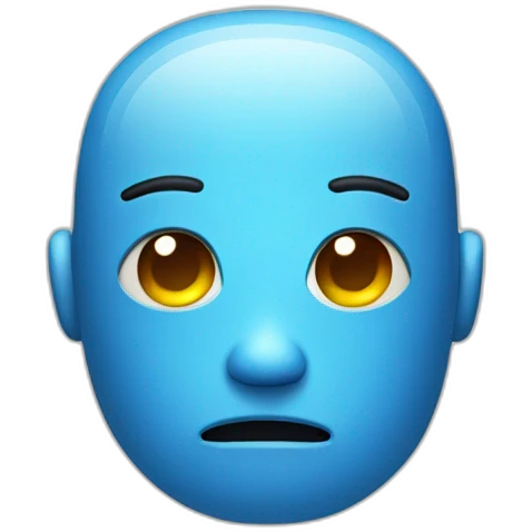 sad chatbot emoji