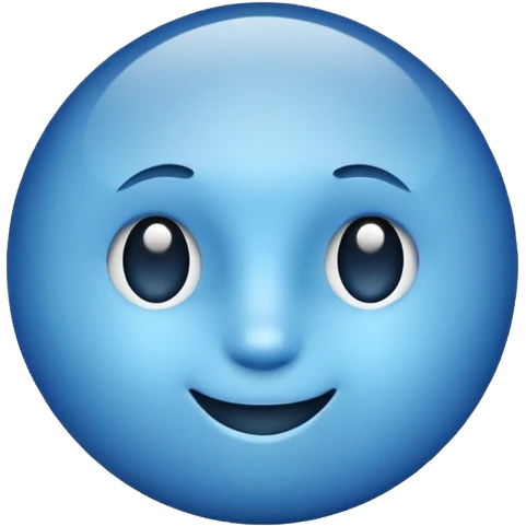 Blue tick emoji
