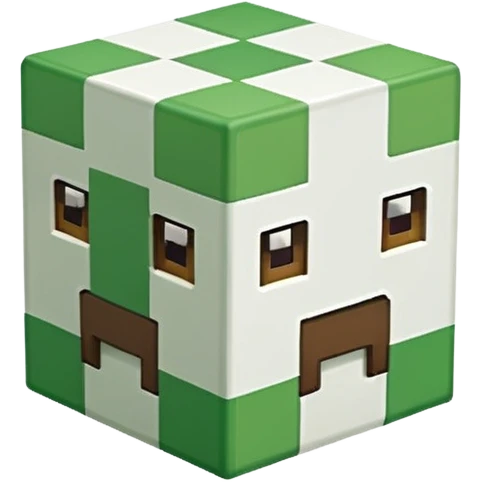 Minecraft logo emoji
