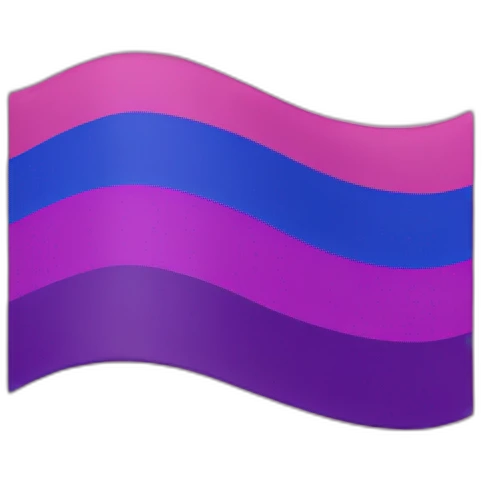 Bisexual flag emoji