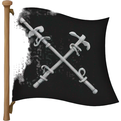 black flag  emoji