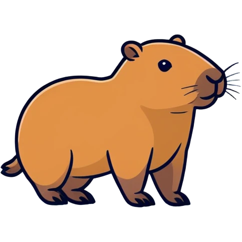 Capybara emoji