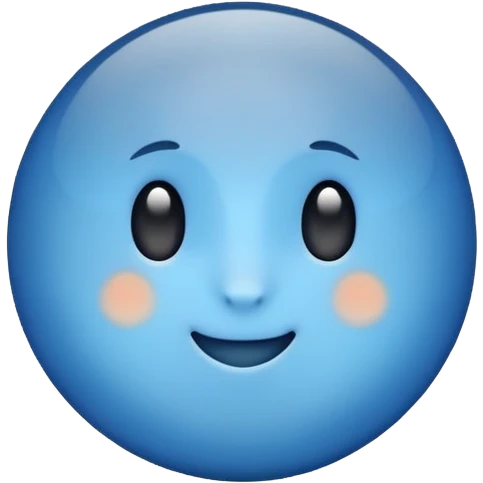 Blue tick emoji